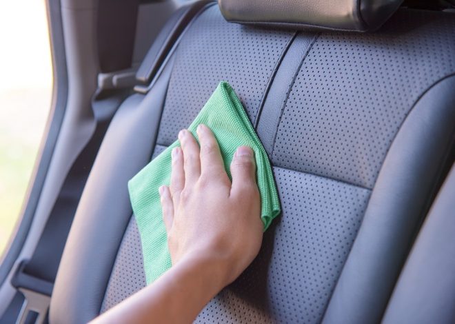 How to Care for Leather Car Seats