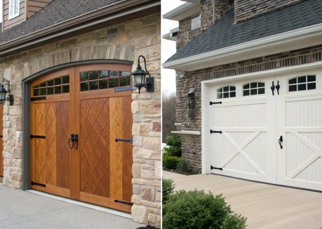 Carriage Doors vs. Traditional Garage Doors: A Design Perspective for Architects and Homeowners