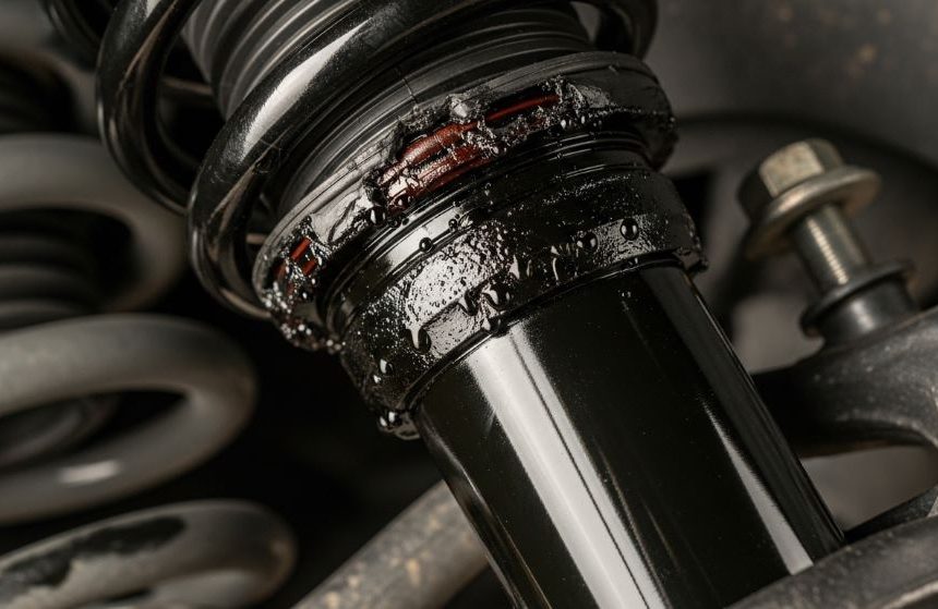 How to Suspension and Steering Repairs Guide to Detecting Hidden Shock Absorber Oil Loss