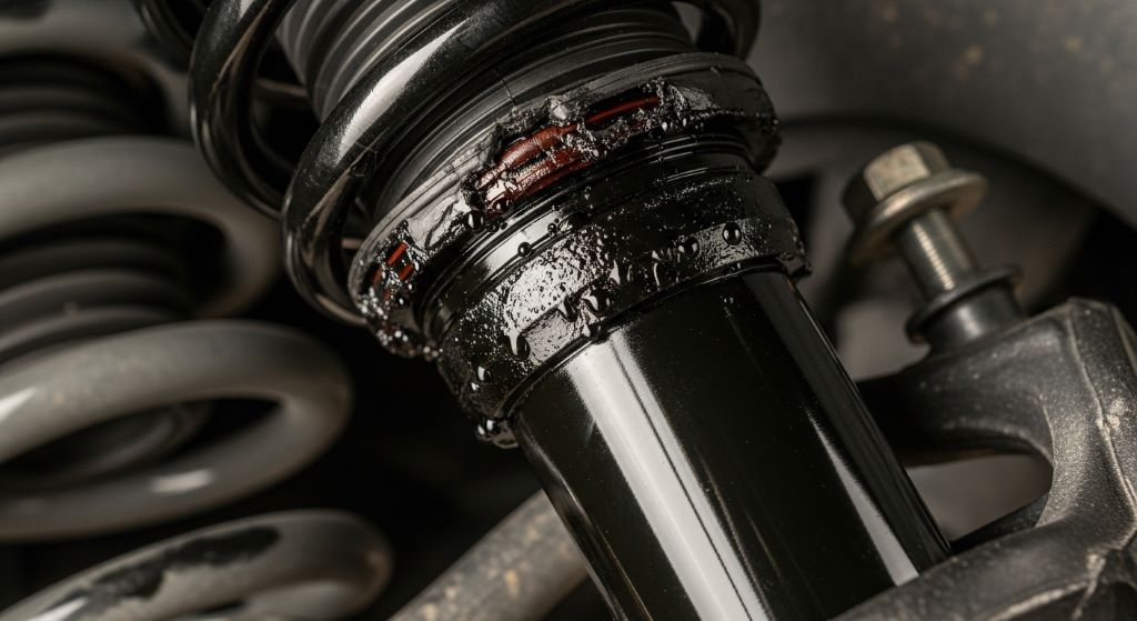 How to Suspension and Steering Repairs Guide to Detecting Hidden Shock Absorber Oil Loss