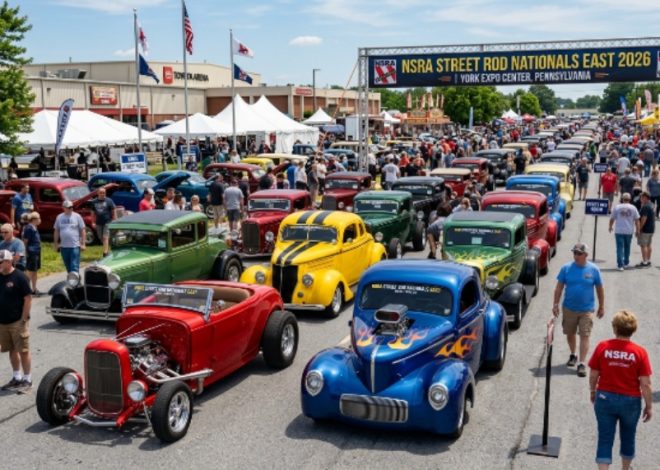 NSRA Street Rod Nationals East 2026 York PA: Full Event Schedule, Highlights, and Must-See Street Rods