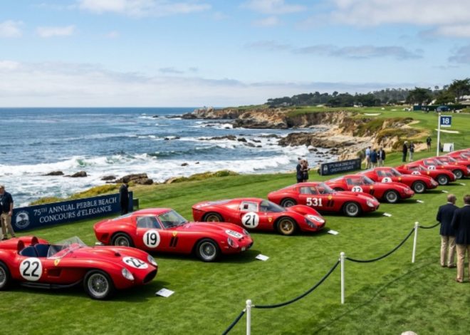 Pebble Beach Concours d’Elegance 2026: A Historic 75th Edition Like Never Before