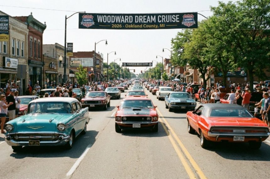 Woodward Dream Cruise 2026 Date, Route and Full Event Breakdown
