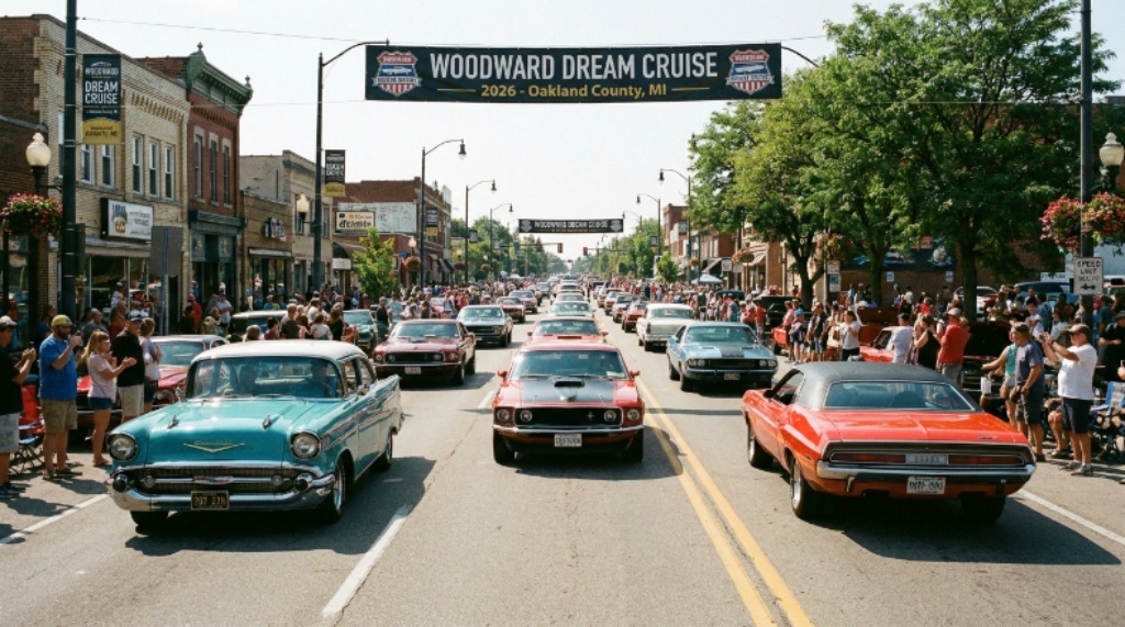 Woodward Dream Cruise 2026 Date, Route and Full Event Breakdown