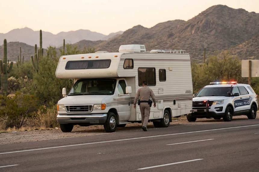 Why Phoenix, AZ Campers Face Highway Fines