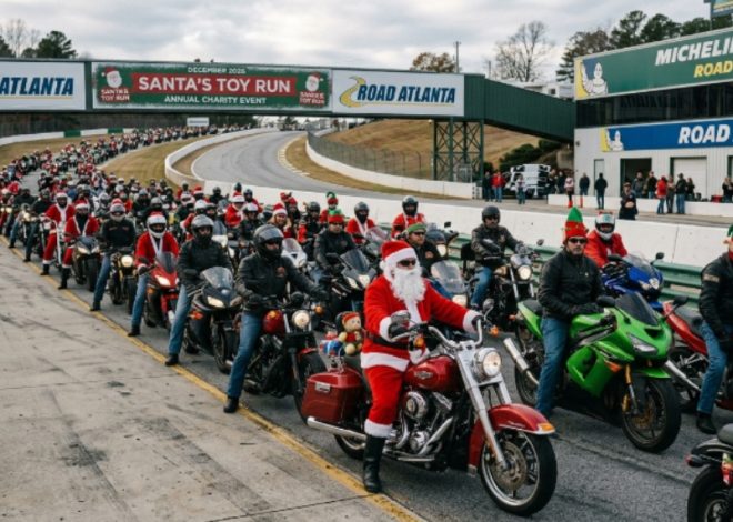 Santa’s Toy Run – Road Atlanta 2026: Dates, Registration, Route, Schedule, Toys and Complete Event Guide