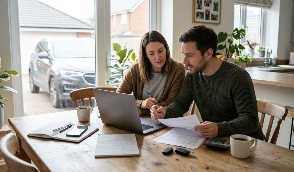 Comparison of APR, loan term, monthly payment, and total cost