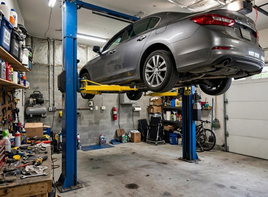 Two-Post vs Four-Post Car Lift: Which Is Better for a Home Garage?